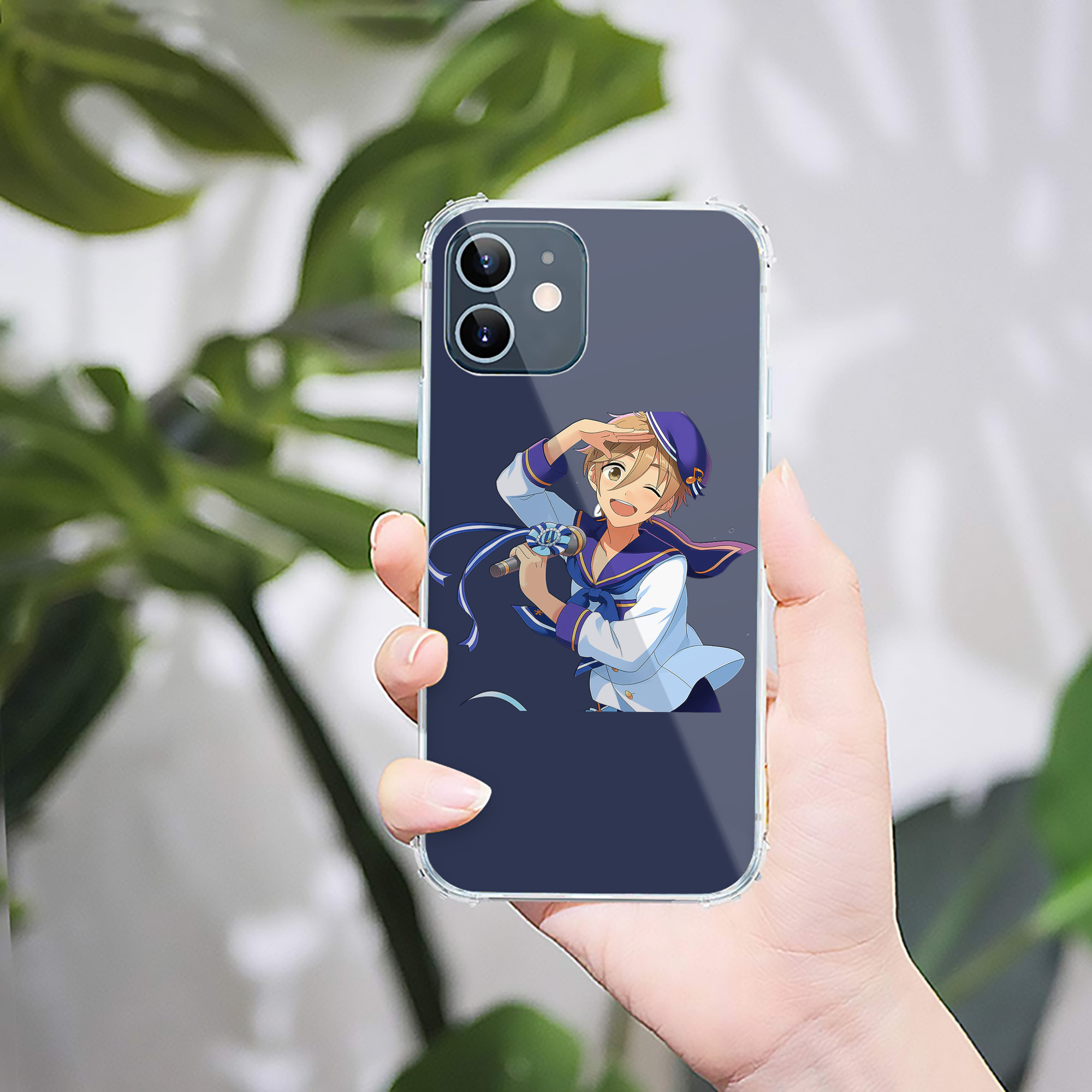 （画像用） あんさんぶるスターズ! Ensemble Stars 【iPhone 12シリーズ対応】透明スマホケース（クリアソフトケース）